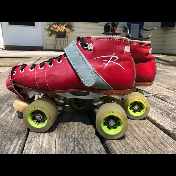 Riedell color lab custom 495 skates size 6 - Picture 3 of 7